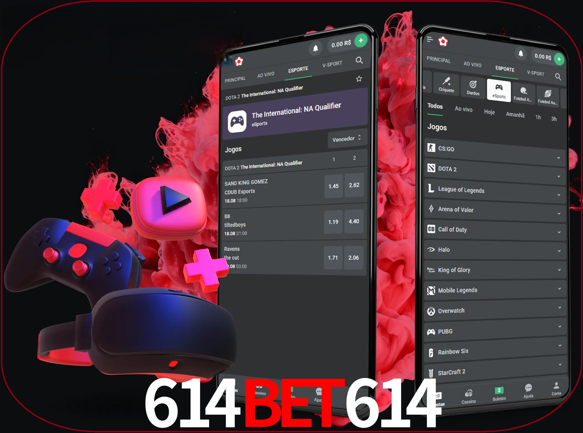 Para ter a aplicação móvel 614BET614 no seu smartphone, basta descarregar o ficheiro apk e seguir as instruções.