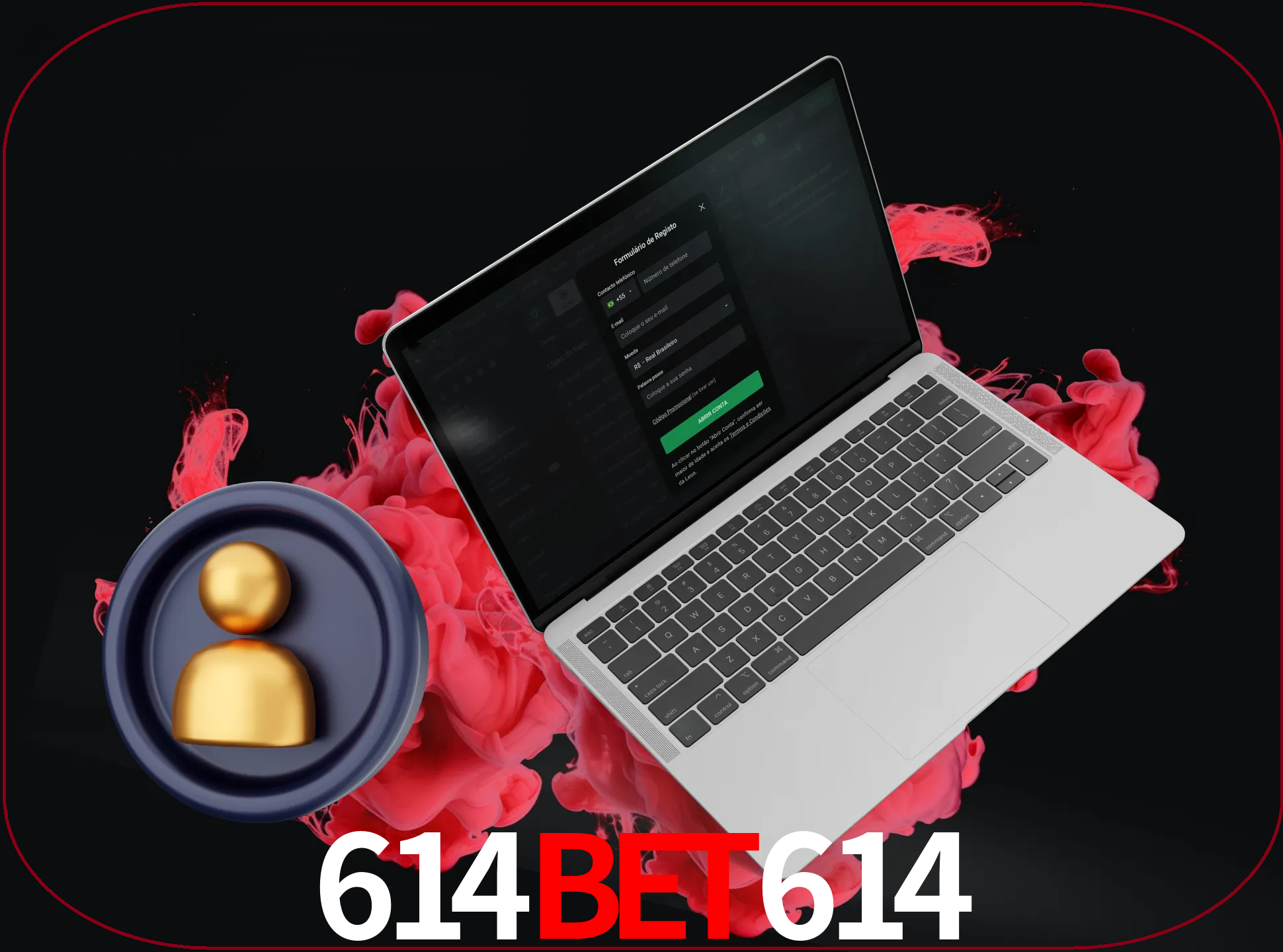 No cabeçalho do site 614BET614, clique no botão que o levará a um formulário especial onde terá de introduzir as suas informações actuais.